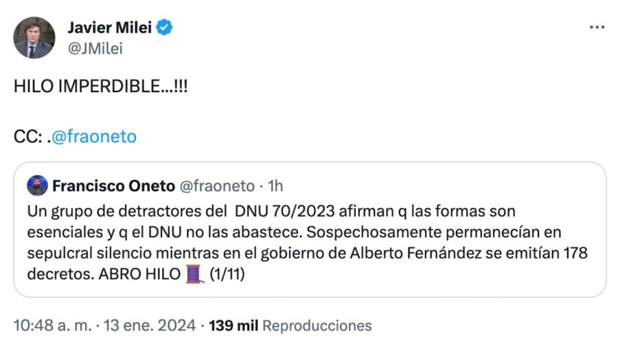 Javier Milei
