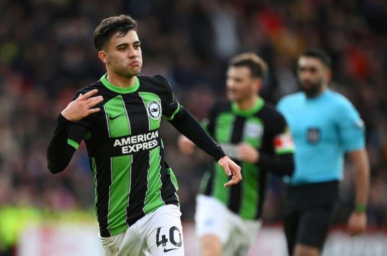 Buonanotte anotó un nuevo gol para el Brighton en la Premier League, marcando su presencia en el equipo.
