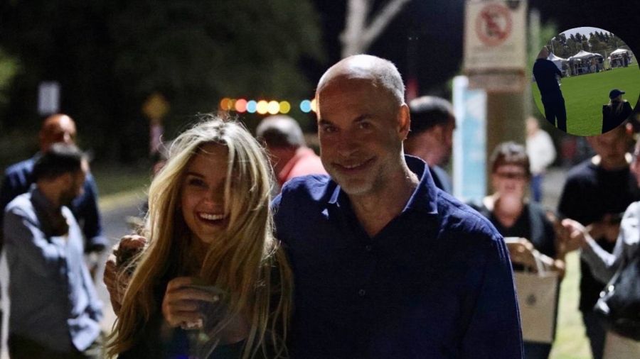 Horacio Rodríguez Larreta y Milagros Maylin