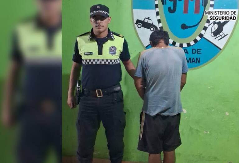 Amenazó a su madre y fue aprehendido por la Policía