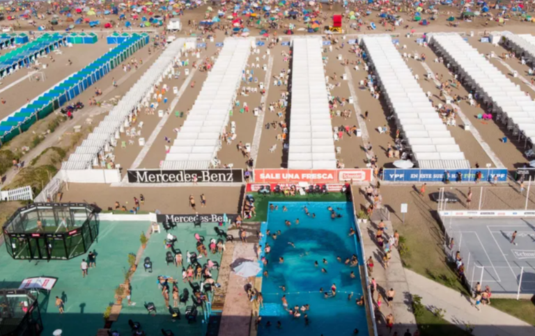 Empresario que descubrió cómo hacer para tener su balneario en Mar del Plata lleno de gente: “La gente responde”