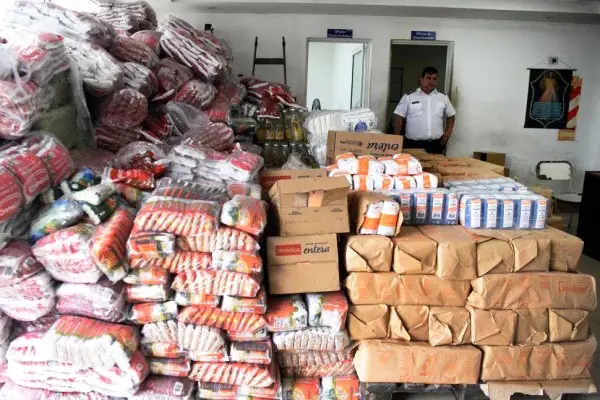 Hallan más mercadería robada y detienen al jefe de la organización social que acopiaba los alimentos