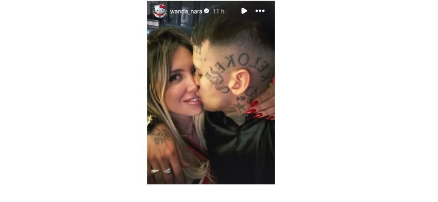 Navidad de Wanda Nara