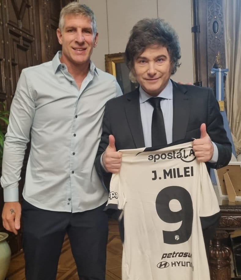 Palermo junto a Milei