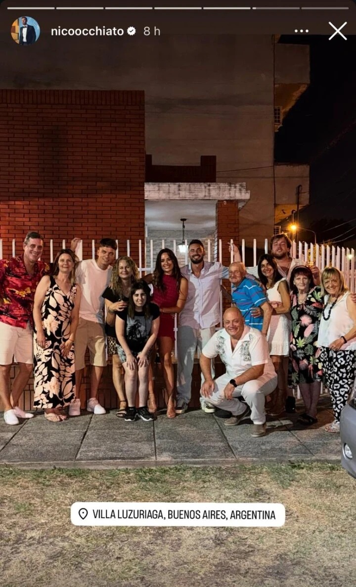 Familia de nicolas Ochiato