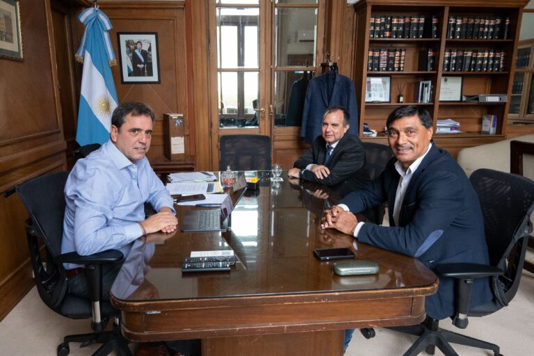 Lisandro Catalán se reunió con Pablo Ansaloni Lisandro Catalán