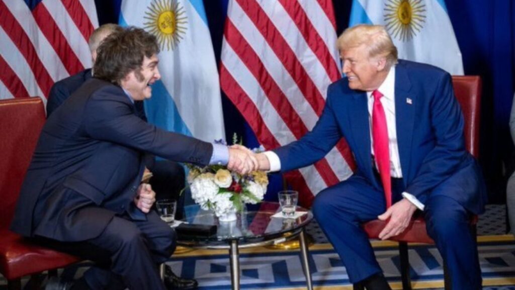 Trump Y Milei, argentinos sin visa