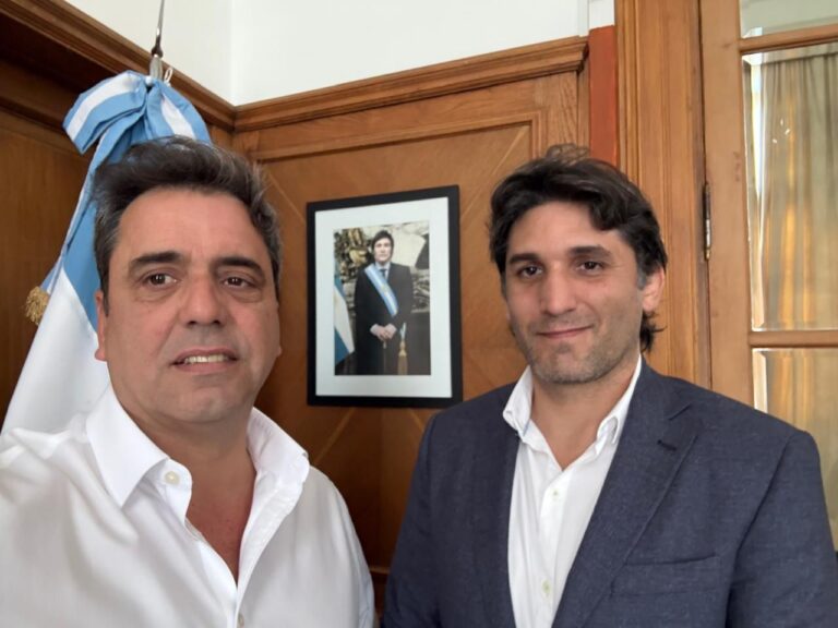 Catalan y Guisone se reunieron para planificar los próximos pasos de La Libertad Avanza en Tucumán Lisandro Catalán y Manuel Guisone