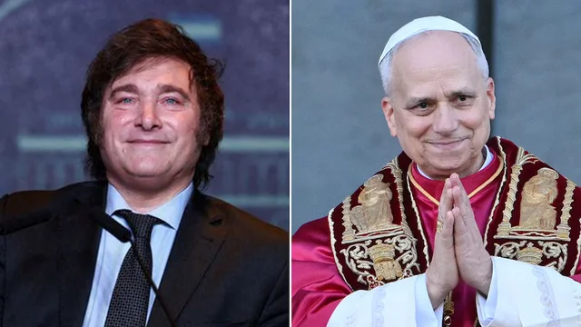 Milei inicia su gira internacional con una visita histórica al Papa León XIV