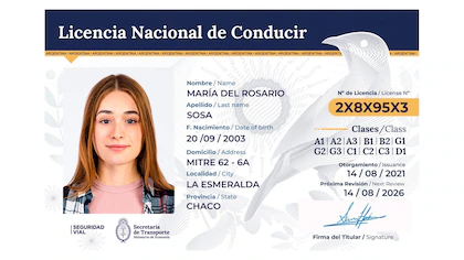 Ya rige la nueva Licencia Nacional de Conducir Digital