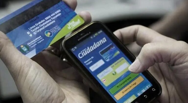 Finalmente se devolverá el saldo que quedó en la Tarjeta Ciudadana Tarjeta ciudadana