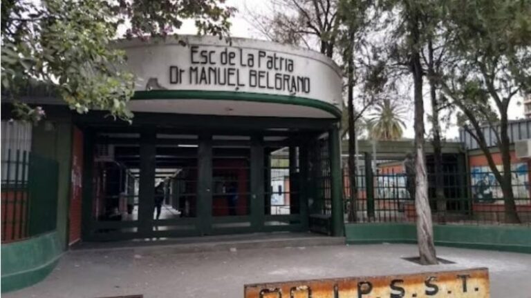 La Escuela de la Patria aseguró que no hay riesgo para los alumnos Riesgo de derrumbe en la escuela PAtria