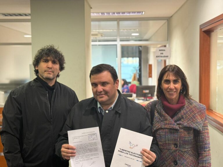 La Libertad Avanza Tucumán presentó un proyecto en la Legislatura