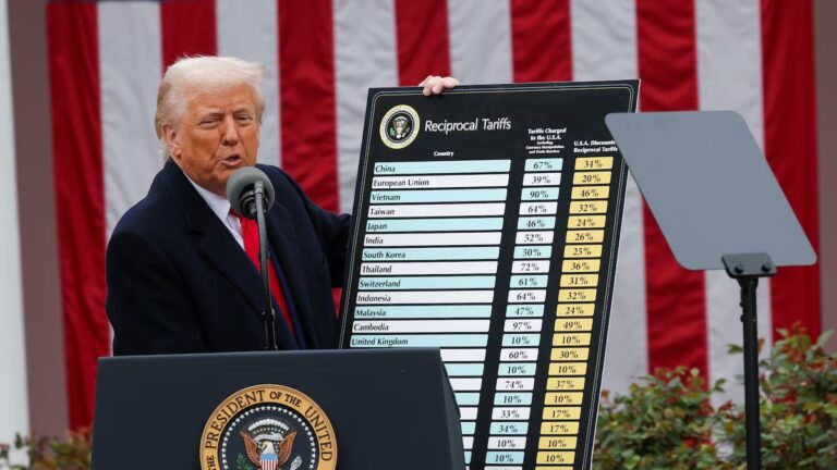 Trump endurece la guerra comercial: impone aranceles recíprocos de hasta el 41% trump