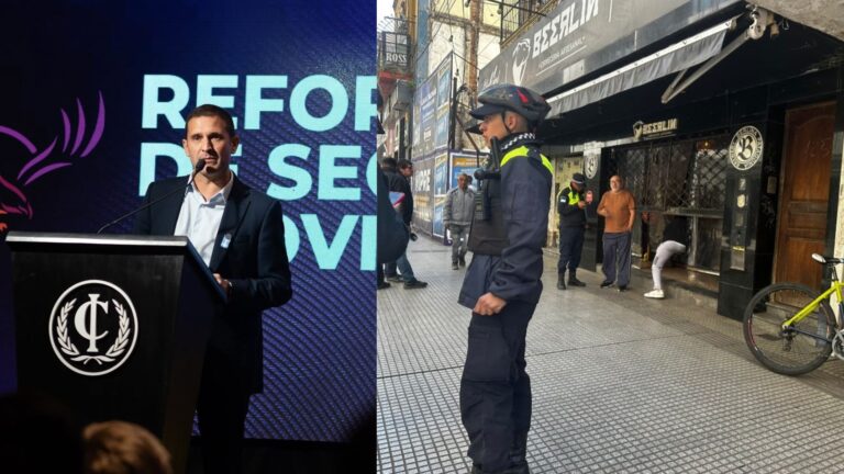 Inseguridad: roban en un bar y en un local a metros de Casa de Gobierno