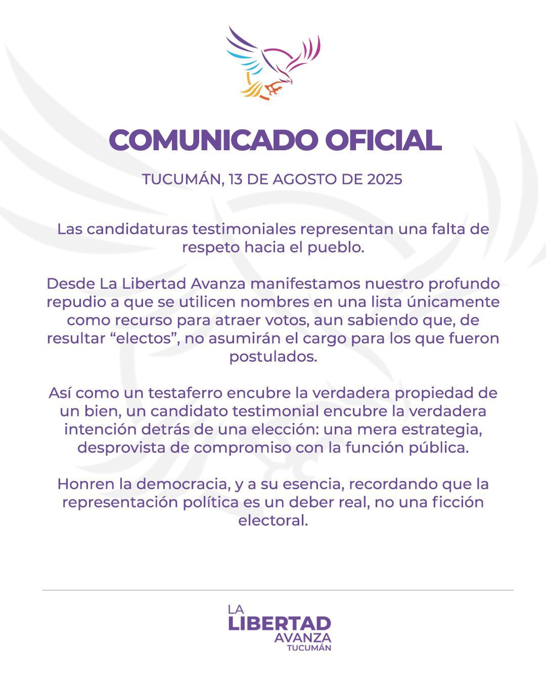 Testimoniales