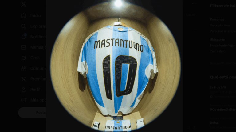 Mastantuono, el heredero de Messi: usara la 10 esta noche Mastantuono usará la 10 de Messi