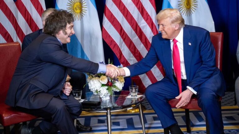 Milei y Trump