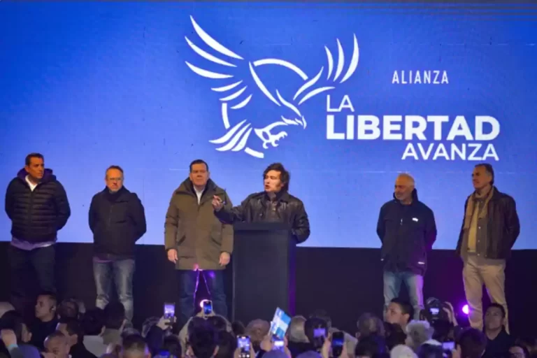 El presidente Javier Milei dio un discurso histórico en el cierre de campaña de PBA