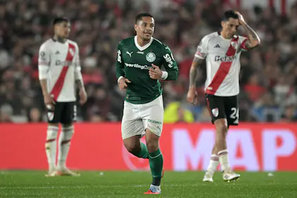 River cayó ante Palmeiras e irá por la hazaña en Brasil River