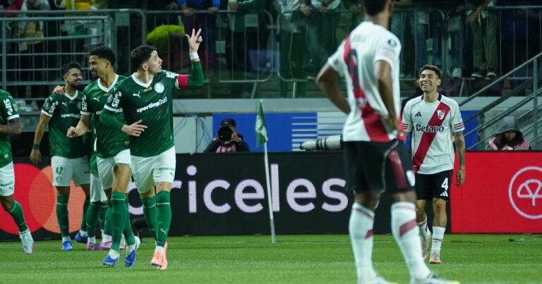 Un River que ya no asusta: otra vez eliminado por Palmeiras en Brasil