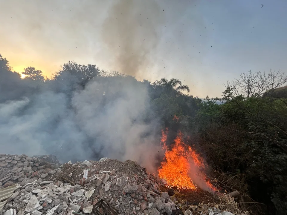 Incendio - controlado