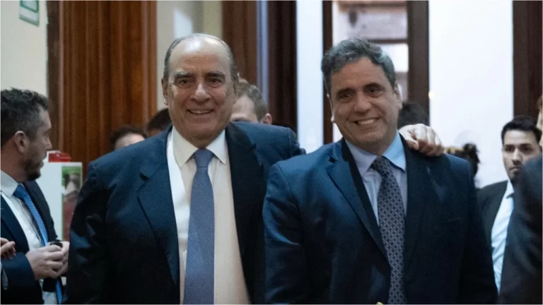 Lisandro Catalán y Guillermo Francos
