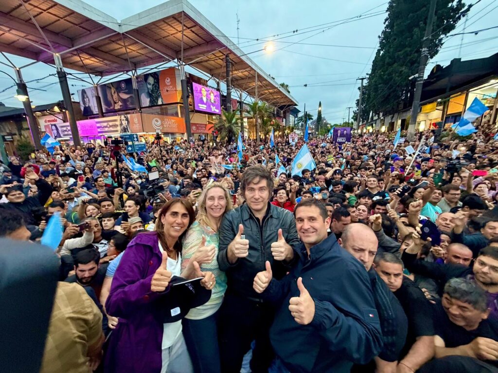 Federico Pelli: “La Libertad Avanza es el único partido con posibilidades reales de ganarle a Jaldo” 1 Milei en Tucumán campaña