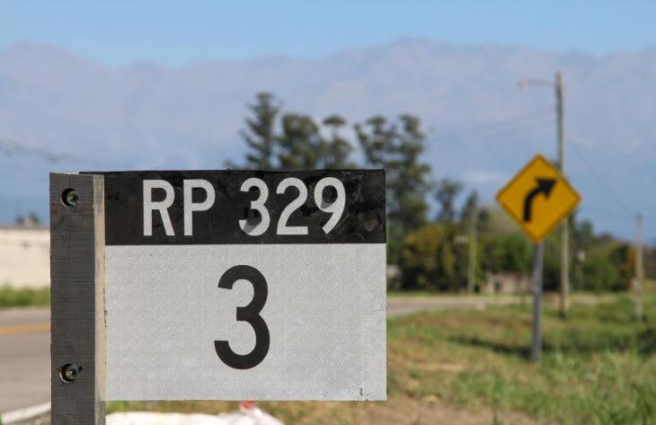 Un siniestro vial vuelve a sacudir a la RP 329 con la muerte de un ciclista 1 Siniestro