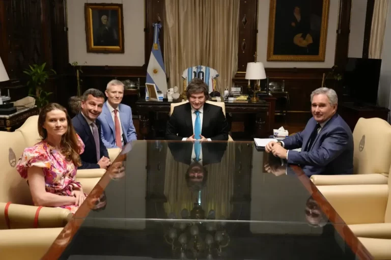 Milei recibió en Casa Rosada al viceprimer ministro de Nueva Zelanda, David Seymour