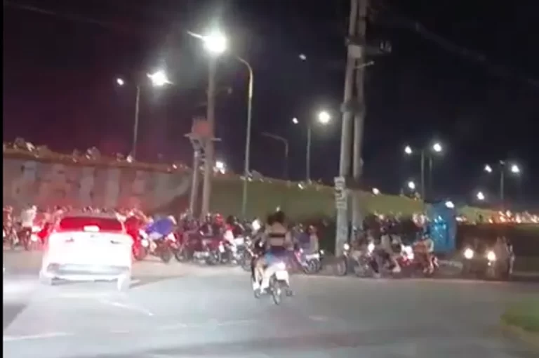Lomas de Tafí sin control: más de 500 motos tomaron la madrugada