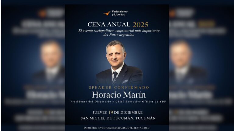 Horacio Marín, CEO de YPF