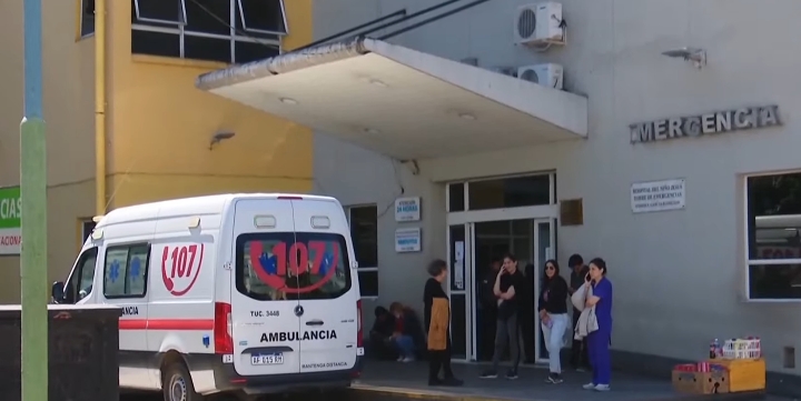 La bebé de 1 año que cayó en una pileta en Carbón Pozo lucha por su vida Bebé