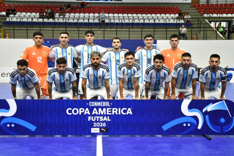 Argentina avanza a semifinales de la Copa América de futsal 2026 y se medirá con Venezuela Argentina