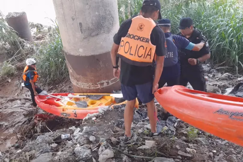 Búsqueda contrarreloj en el río Salí: continúa la búsqueda de un hombre arrastrado por la corriente