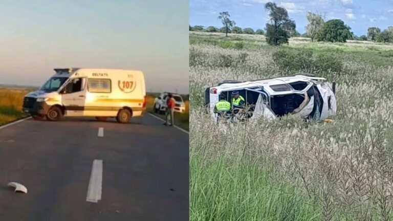Dos mujeres murieron en un choque entre una moto y una camioneta en la Ruta 157