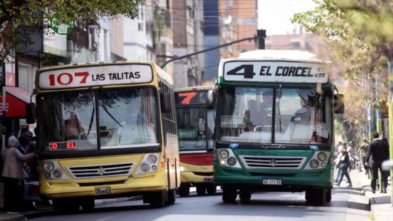 Colectivos paralizados en Tucumán por protesta sindical contra la reforma laboral