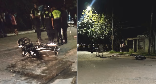 Tragedia en Alderetes: un adolescente murió tras un violento choque en moto