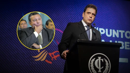 Catalán contra Darío Monteros: “No estoy hablando con Ud. Ministro”