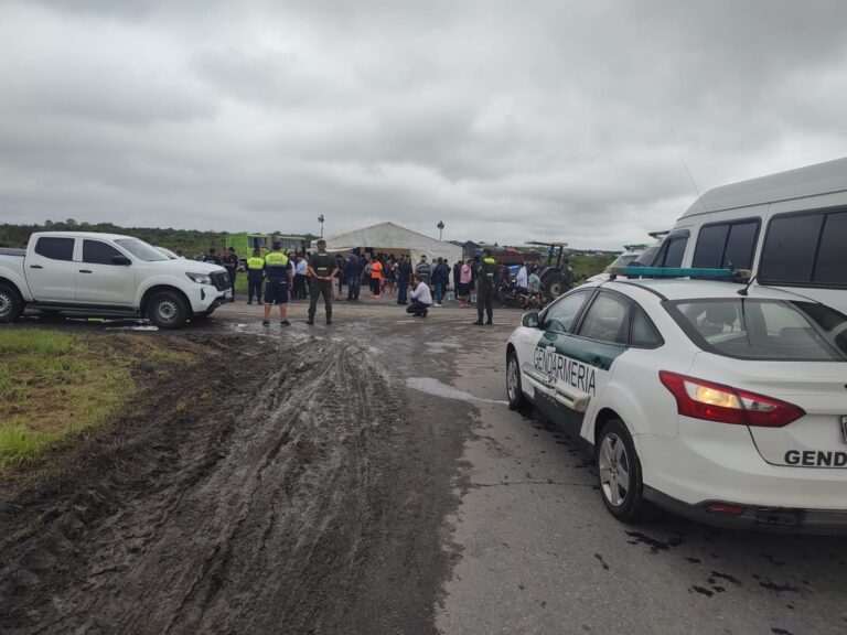 La Agencia Federal de Emergencias (AFE) continúa asistiendo a la provincia ante las intensas lluvias registradas en los últimos días