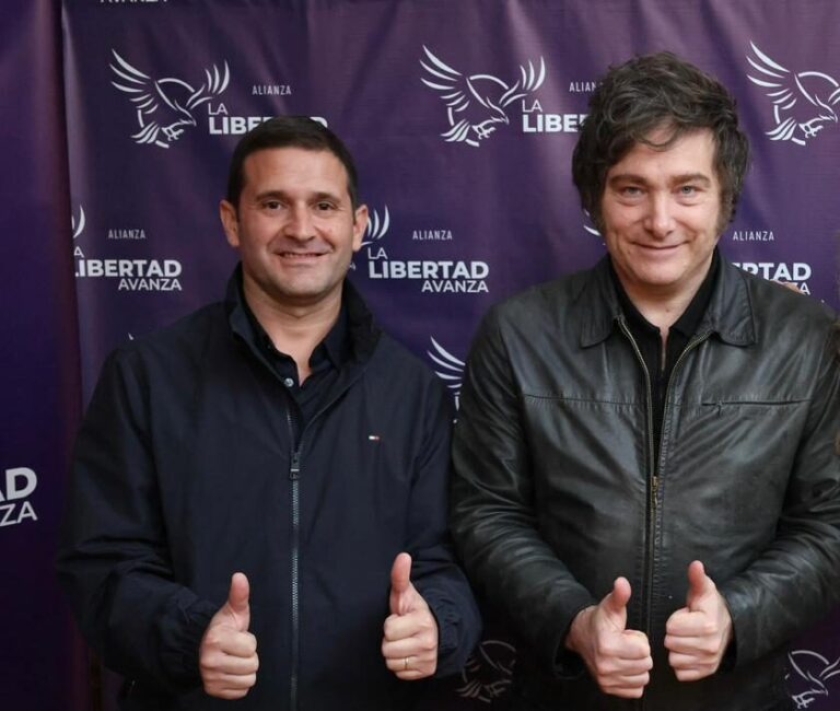 “Esto es lo que tenemos del otro lado”: Javier Milei sobre la agresión al diputado Federico Pelli Milei - Federico Pelli