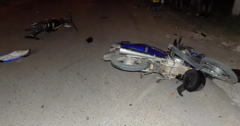 Grave accidente entre dos motocicletas en Ranchillos