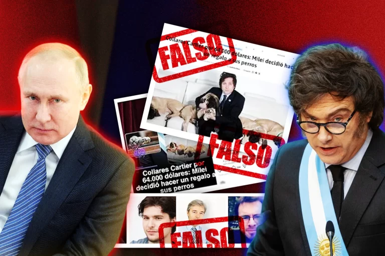 Denuncian una campaña de desinformación rusa contra el Gobierno de Milei tras filtración de documentos