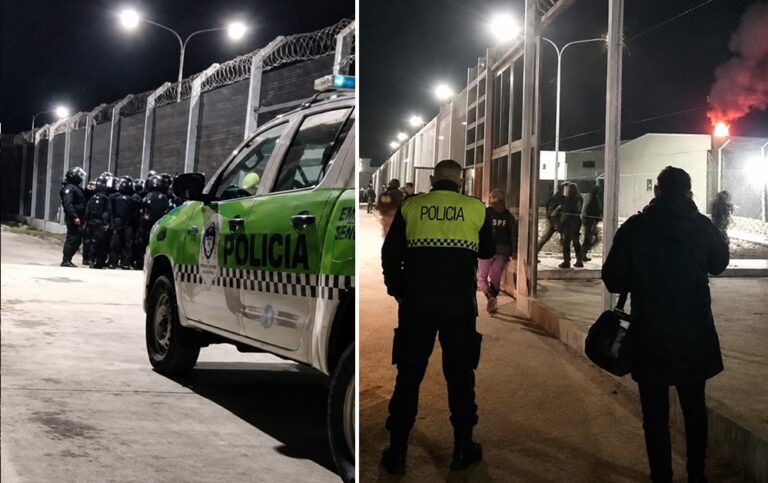 Tensión en Benjamín Paz: nueve menores tomaron de rehén a un celador durante un violento motín
