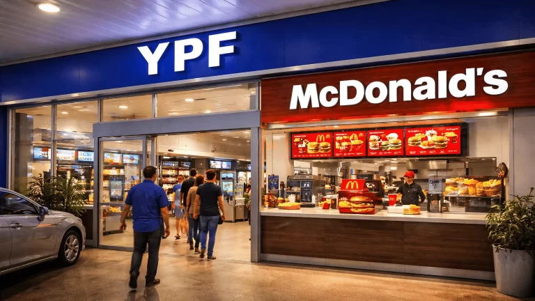 YPF y McDonald’s sellaron una alianza para abrir nuevos locales en estaciones de servicio de todo el país