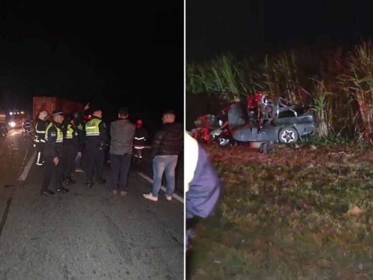 Tragedia en La Cocha: un matrimonio y su hijo de 9 años murieron tras chocar contra un camión cañero