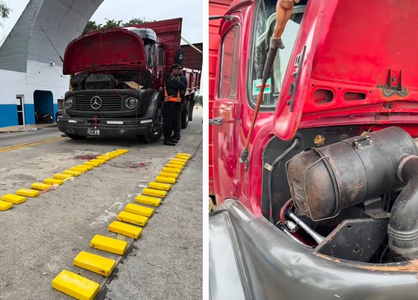 Operativo Lapacho: secuestran 45 kilos de cocaína ocultos en un camión y detienen a su conductor