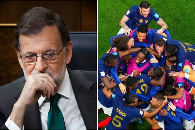 Rajoy, expresidente del gobierno de España: “Francia tiene una plantilla de altísimo nivel, eso sí, sin franceses”