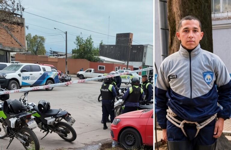 Asesinaron a un policía de 22 años para robarle la moto en la Capital