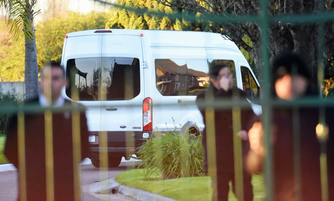 Lionel Messi llegó a Rosario para despedir a su padre Jorge en una ceremonia privada
